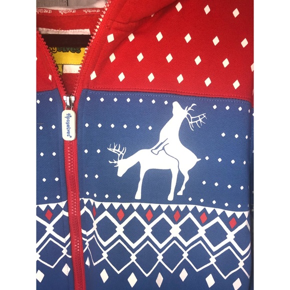 TIPSY ELVES Reindeer First Date One Piece Jumpsuit - Picture 3 of 14